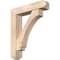 Ekena Millwork Imperial Craftsman Smooth Bracket w/ Offset Brace, Douglas Fir, 7 1/2"W x 34"D x 40"H BKT0806X34X40IMP04SDF - alternate 1